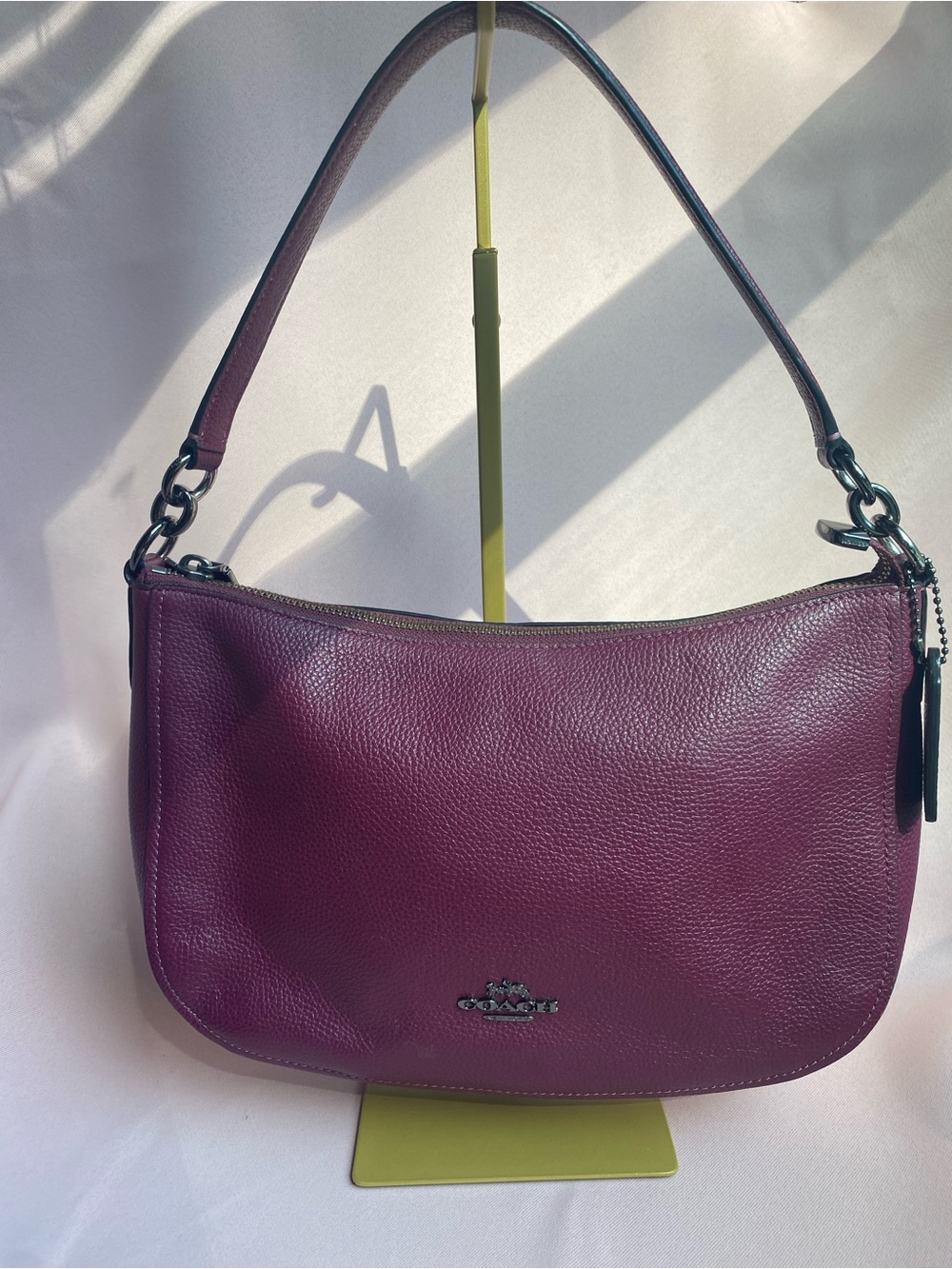 Coach Chelsea Hobo Pebbled Leather Shoulder Bag